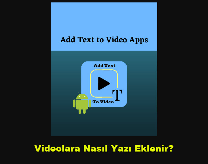 Android Videoya Yazi Eklemek 5