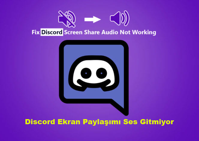 Discord Ekran Paylasimi Ses Gitmiyor 1