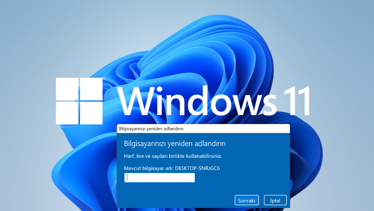 Windows 11 Pc Adini Degistirme 7