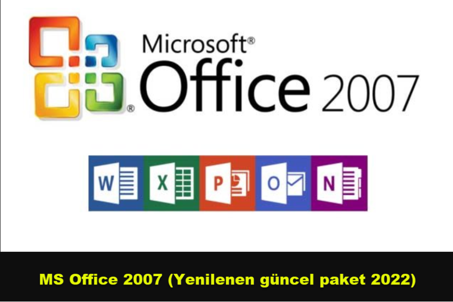 Ms Office 2007 Yenilenen Guncel Paket 2022 1