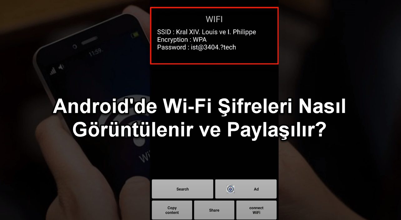 Androidde Wi Fi Sifreleri Nasil Goruntulenir Ve Paylasilir 11
