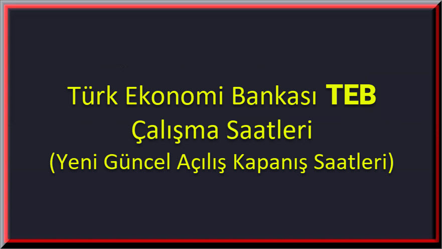 Turk Ekonomi Bankasi Calisma Saatleri 1 1