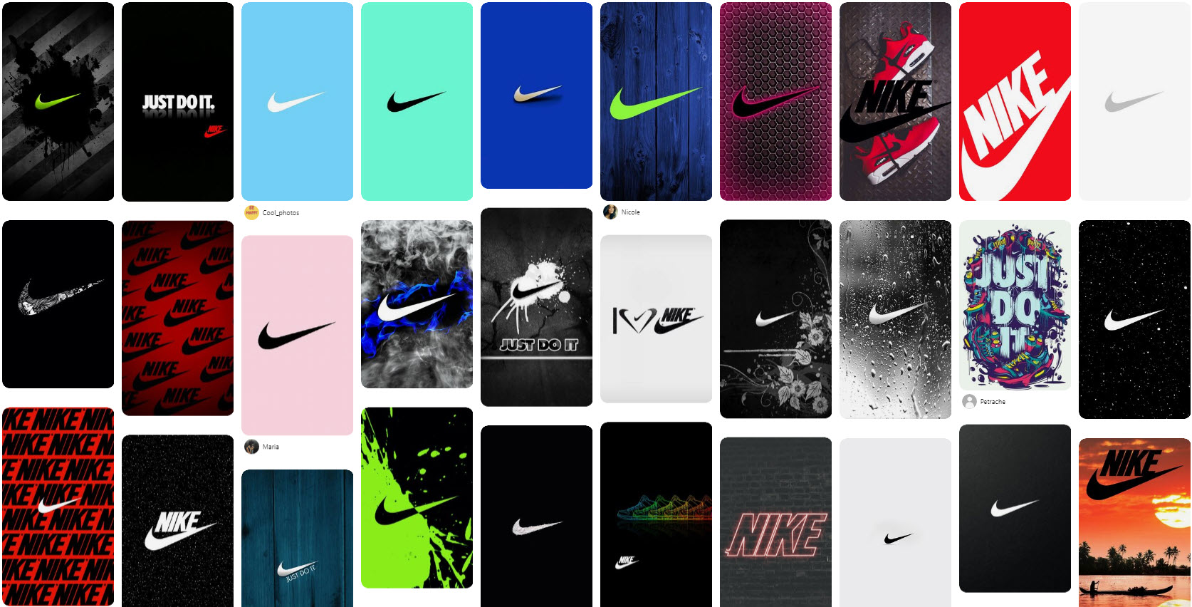 Nike Duvar Kağıdı Koleksiyonu