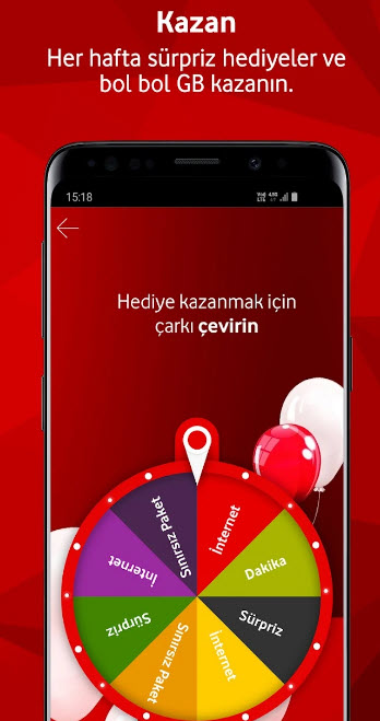 Vodafone Yanımda Mod APK 2022 (Sınırsız Çark) Son Sürüm