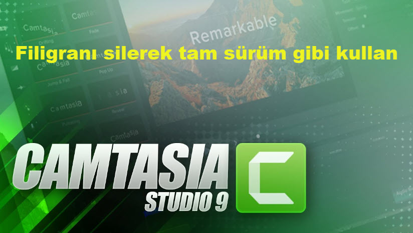 Camtasia Studio 9 Full Yapma