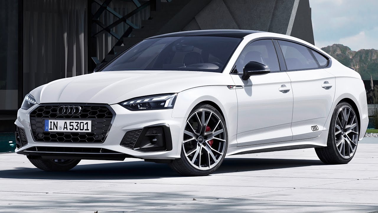 AUDI A5 Sportback 2022 - new S line competition plus package, details &  PRICE - YouTube
