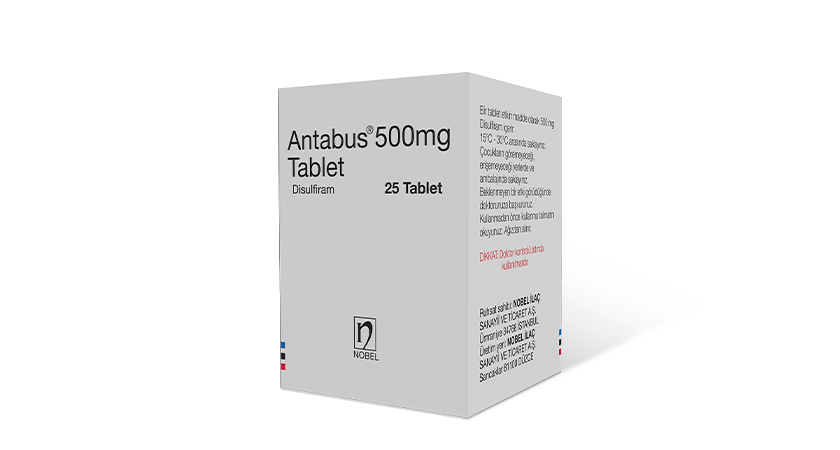 Antabus 25 Tablet | İlaçlar | Ürünler | Nobel