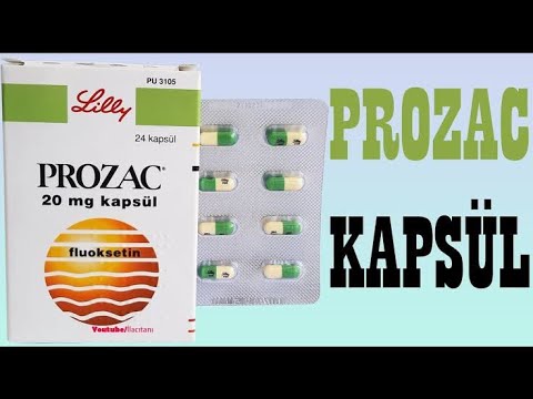 prozac kapsül nedir nasıl kullanılır fluoksetin grubu antidepresanlar  kullananların dikkatine - YouTube