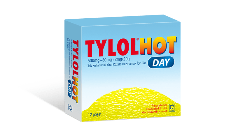 Tylol Hot Day 12 Poşet | İlaçlar | Ürünler | Nobel