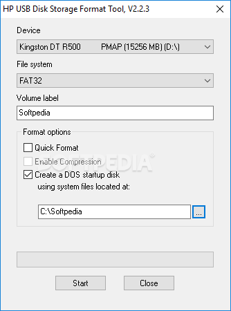 Download HP USB Disk Storage Format Tool 2.2.3