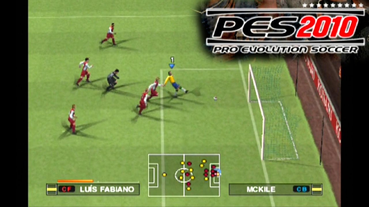 Pro Evolution Soccer 2010 ... (PS2) Gameplay - YouTube