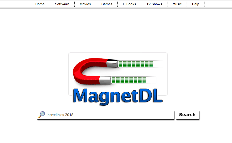MagnetDL's home page