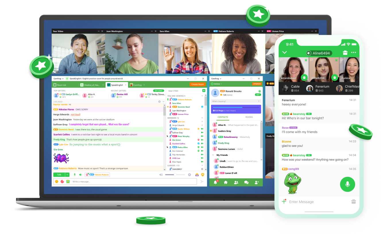 Camfrog | Online Video Chat Rooms to Talk with Strangers