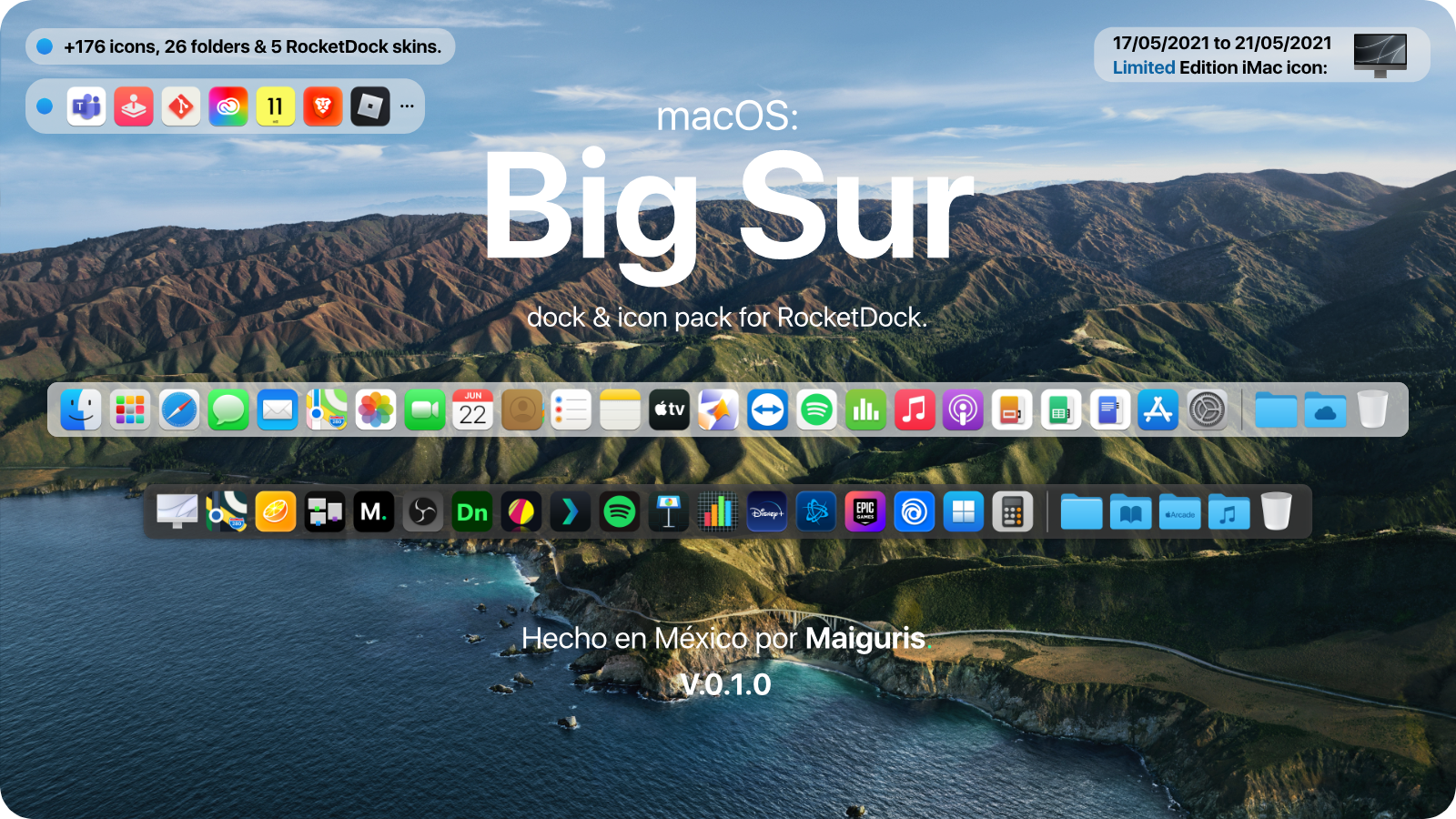 macOS BigSur For RocketDock. by Maiguris on DeviantArt