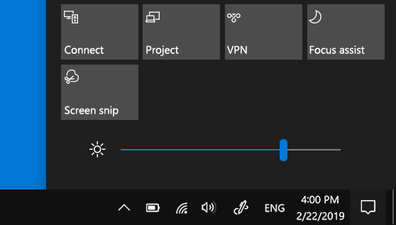 Change screen brightness in Windows - Microsoft Support