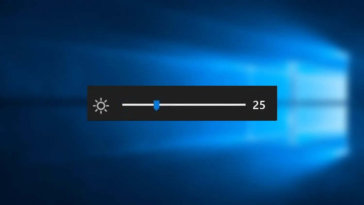 How to Change Screen Brightness in Windows 10 Desktop (Monitor)