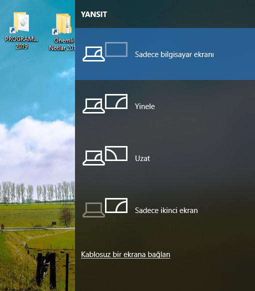 Windows 10 Yansıtma Ekranı Algılamıyor Çözümü – internetkafa.com