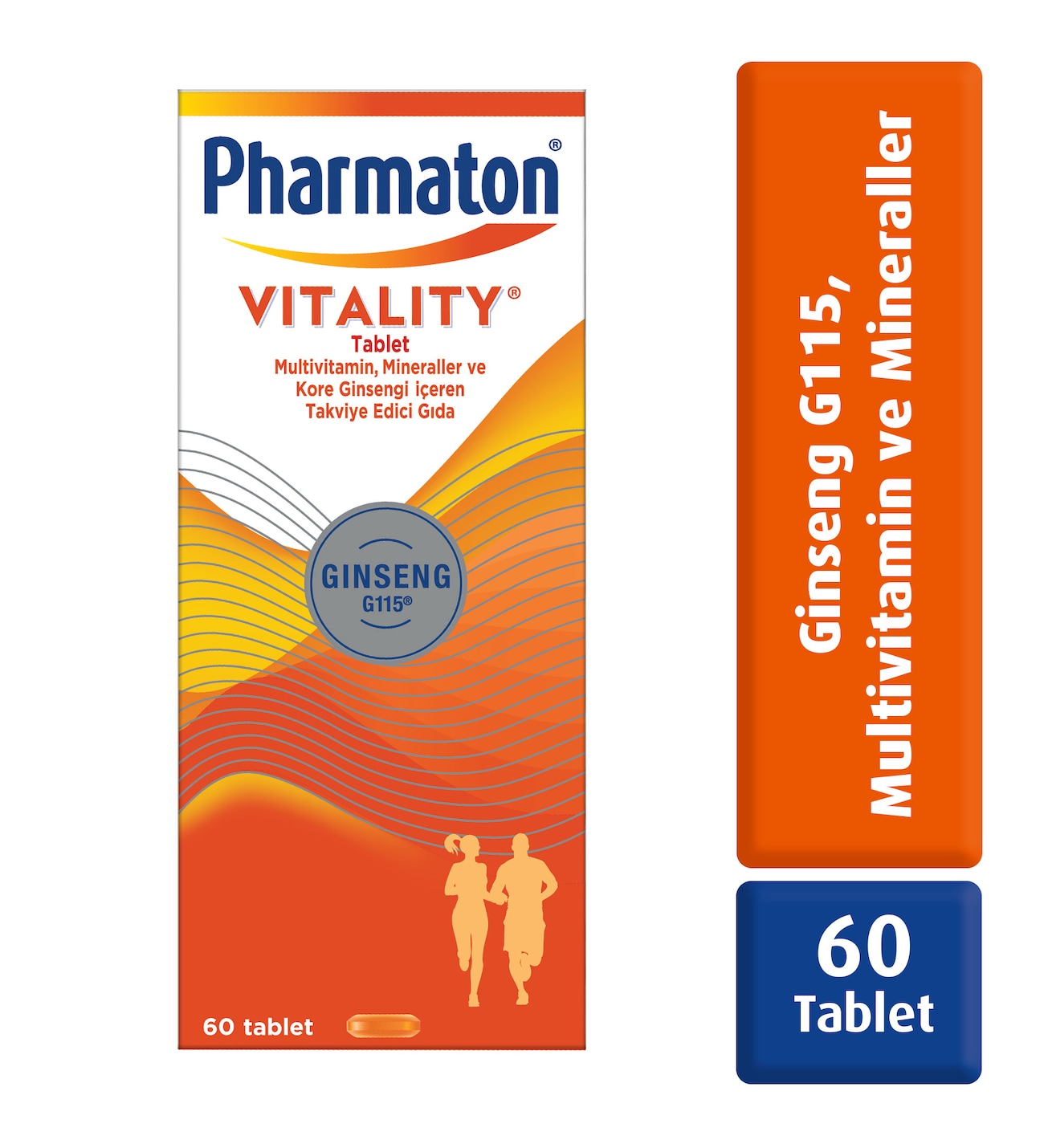 Pharmaton Vitality 60 Kapsül - Ginseng G115, Multivitamin ve Mineraller