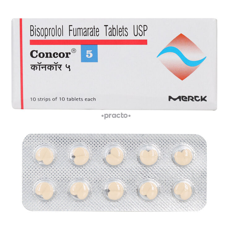 Concor 5 MG Tablet - Uses, Dosage, Side Effects, Price, Composition | Practo