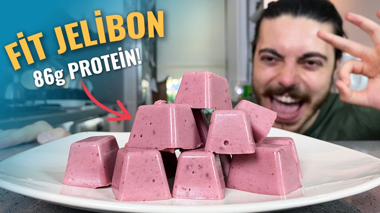 ŞEKER YOK PROTEİN ÇOK: Fit Jelibon! (86g protein) - YouTube