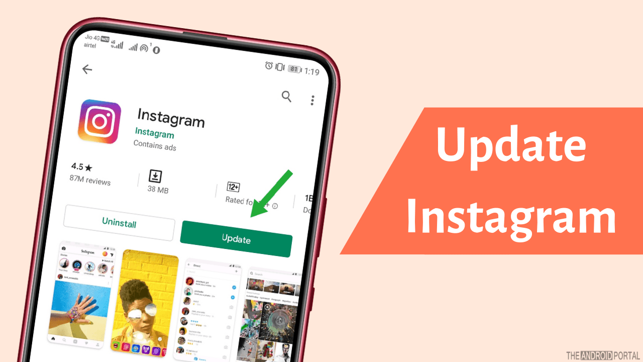 How To Update Instagram On Android? - TheAndroidPortal