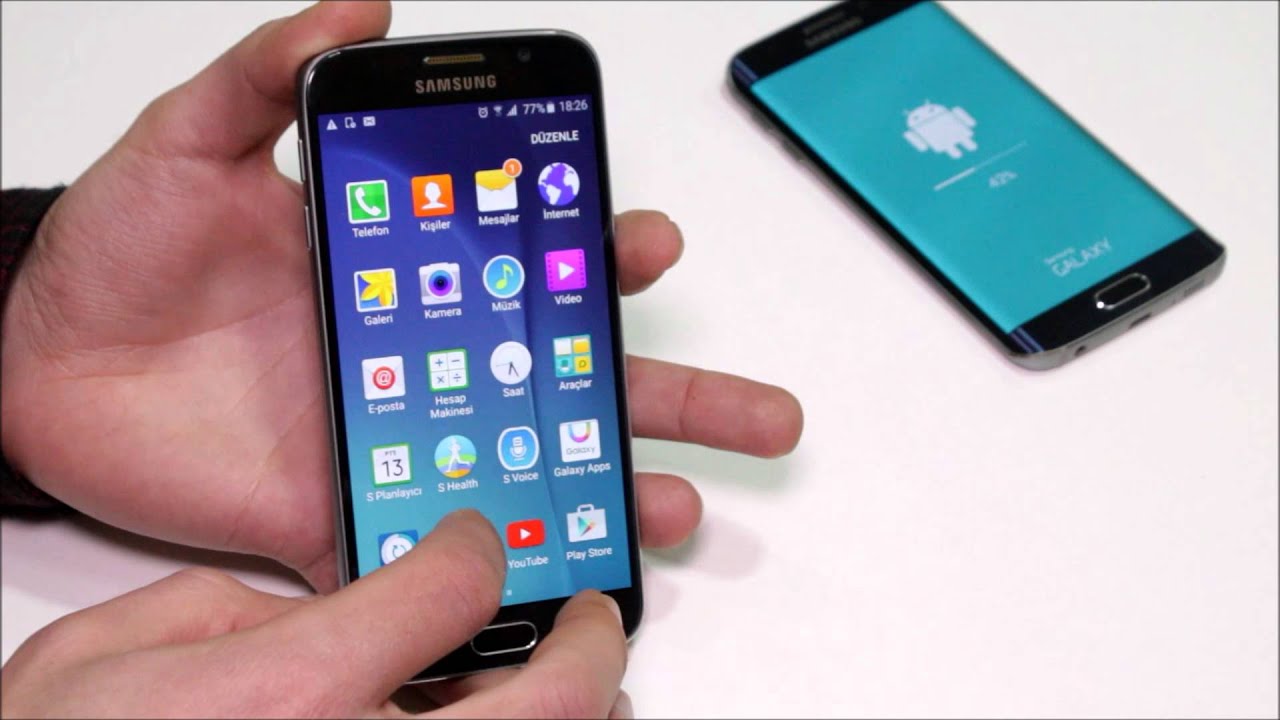Samsung Galaxy S6'da Yazılım Güncellemesi Nasıl Yapılır? - YouTube