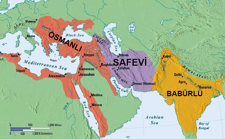 Osmanlı - Safevi - Babürlü • Hindistan Gezi Rehberi
