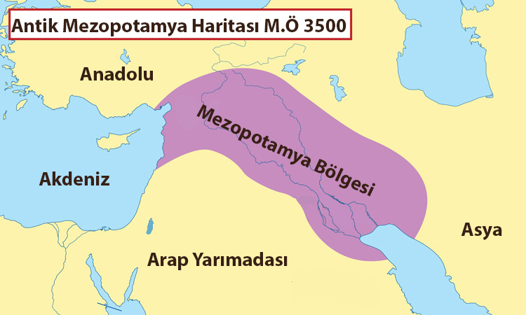 Mezapotamya Tarihi ve Coğrafyası - Ogreniyo.com