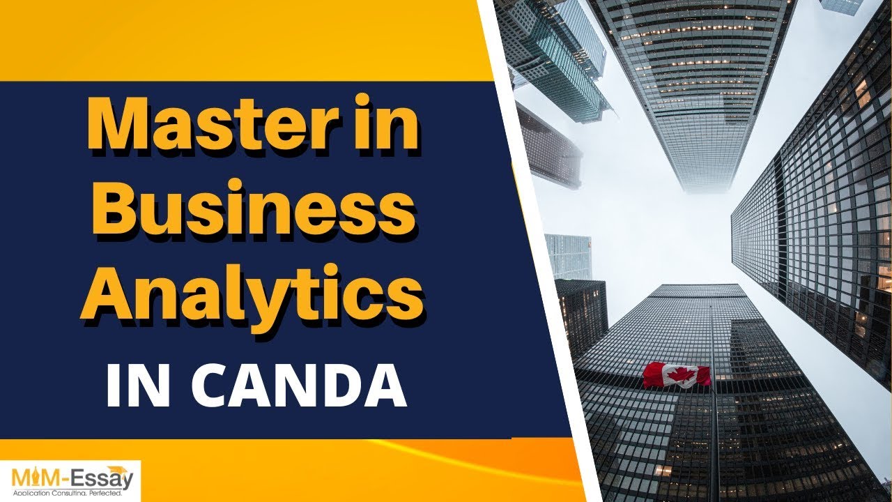 MS in Business Analytics in Canada | Top Universities | Career  Opportunities | - YouTube