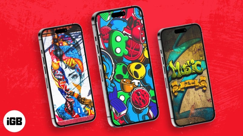 Graffiti wallpapers for iPhone